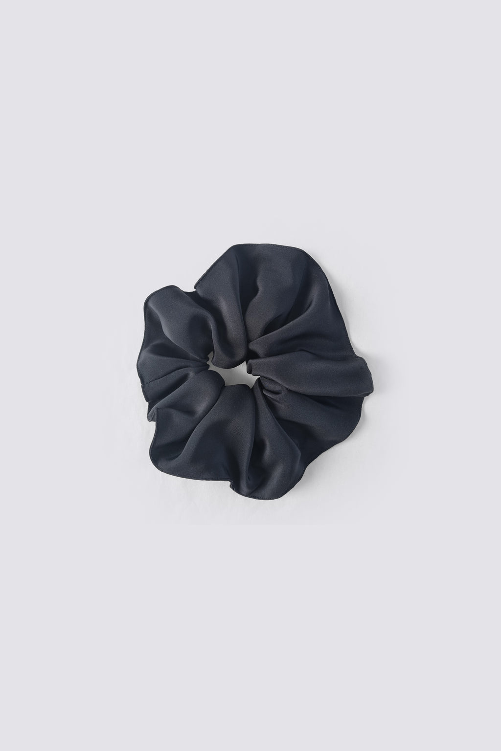 Silk Scrunchie - Black