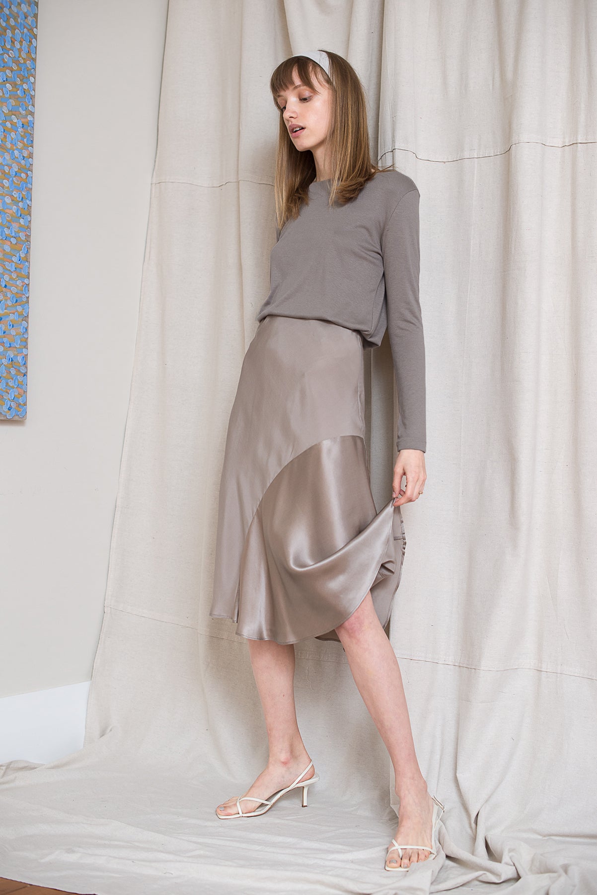 Moray Skirt - Mousse - LOCLAIRE