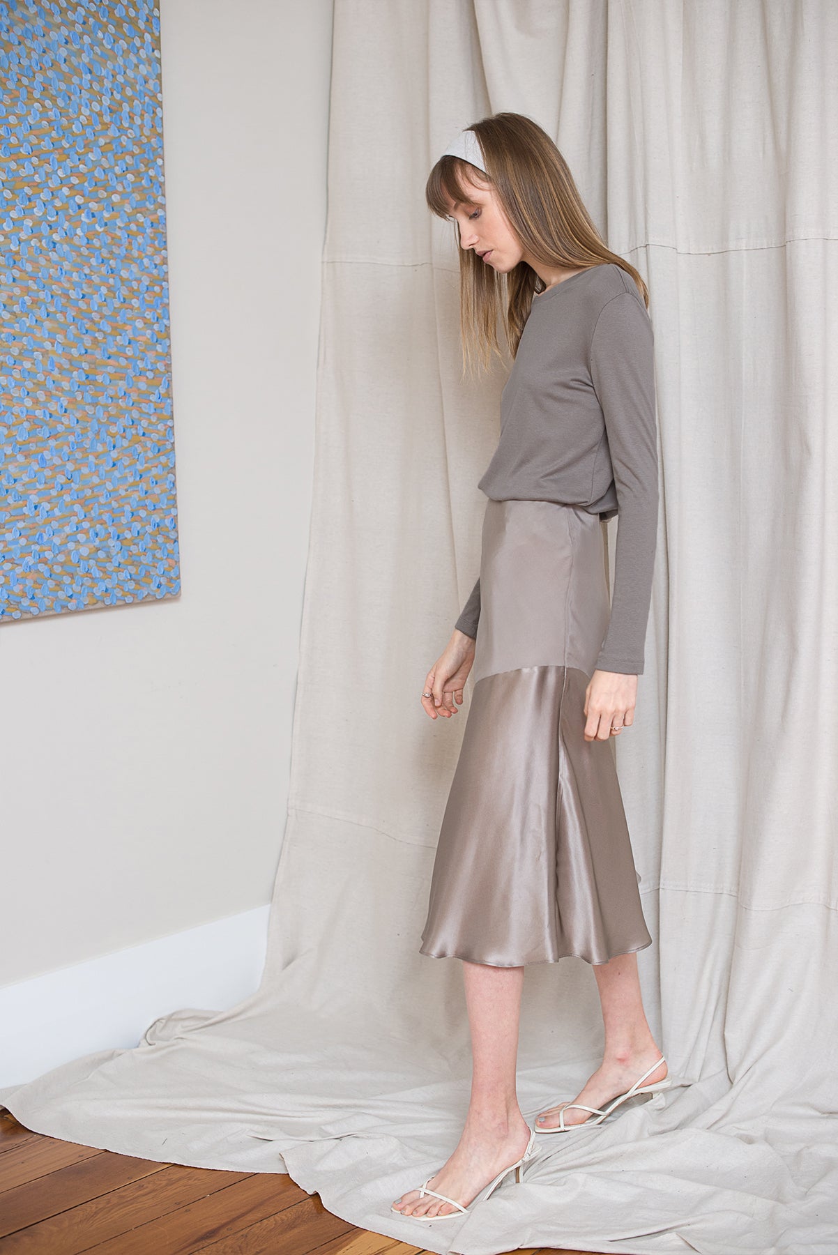 Moray Skirt - Mousse - LOCLAIRE