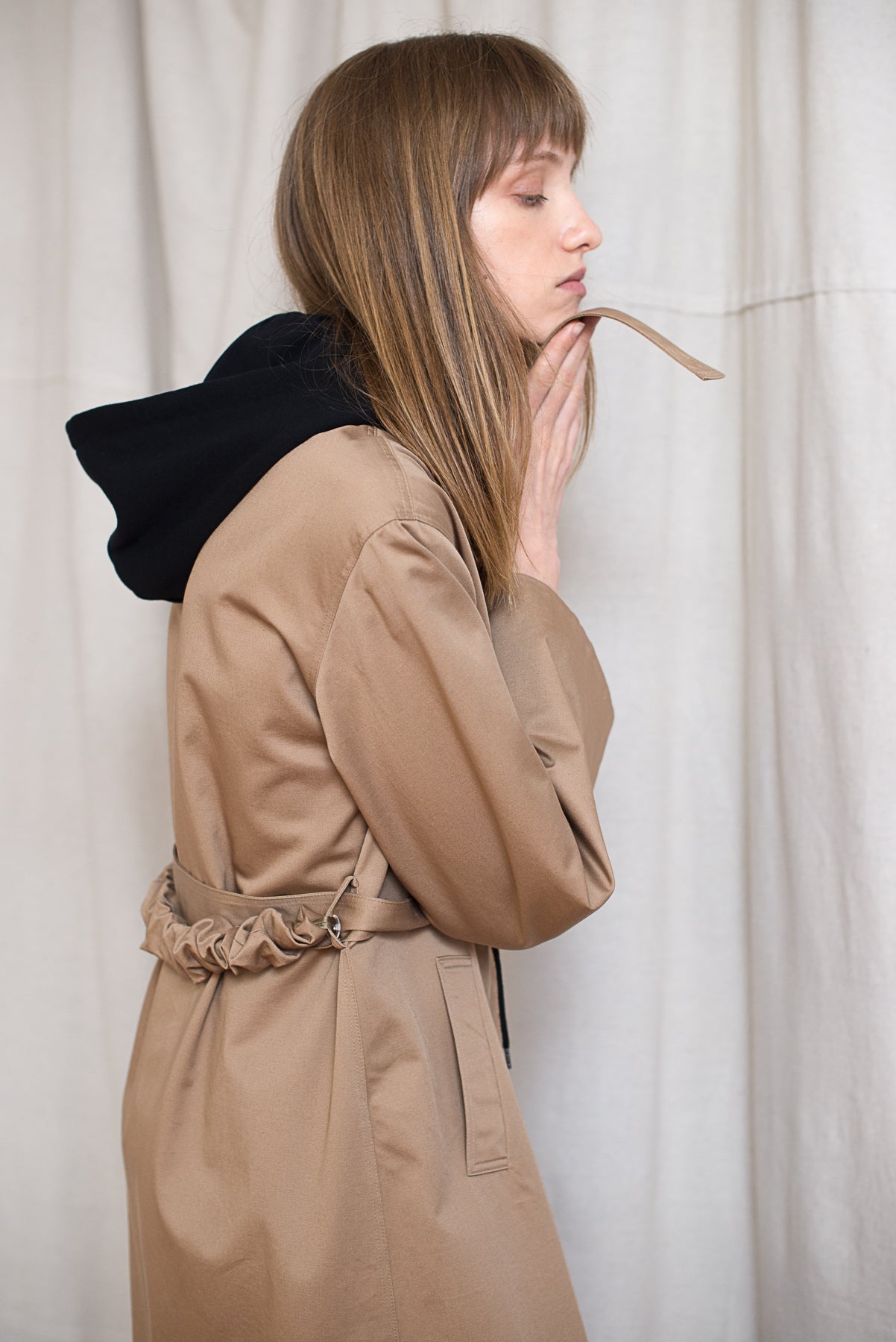 Reefs Trench Coat - Tan - LOCLAIRE